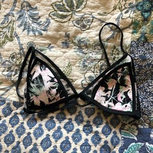 Floral Swim Top